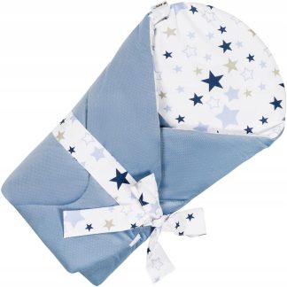 Zavinovačka INFANTILO hviezdy modro-biele