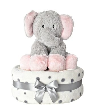 Darček z plienok PLIENKOVÁ TORTA narodenie bábätka Krst