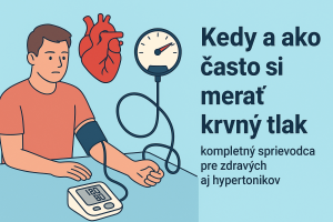 Kedy a ako často si merať krvný tlak