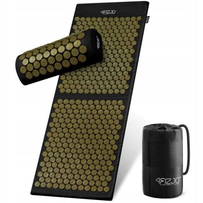 Akupresúrna podložka s hrotmi, stimuláciou krvného obehu a masážnym vankúšom.